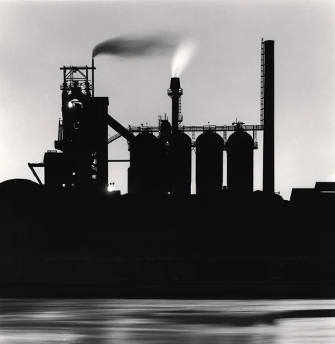 Industrial Silhouette High Contrast Moody