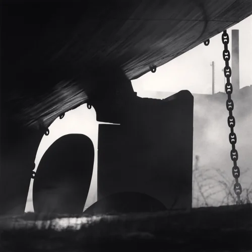 Industrial Silhouette High Contrast Dramatic Mysterious