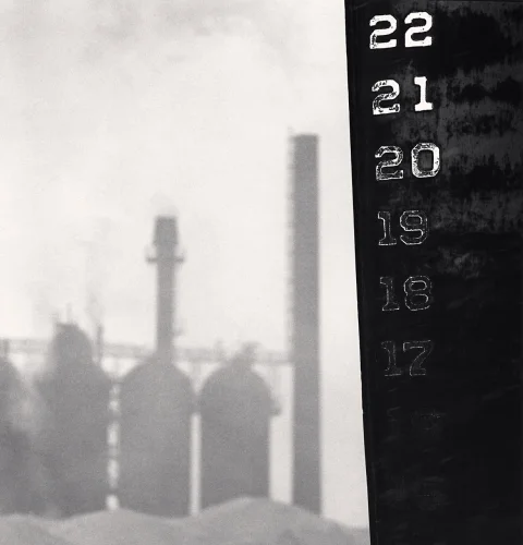 Industrial Silhouettes Minimalist High Contrast Mysterious