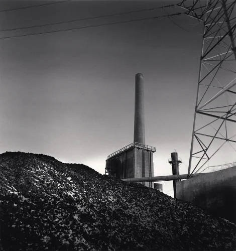 Industrial Structure High Contrast Textured Mysterious