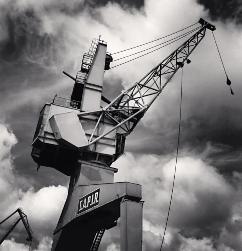 Industrial Structure High Contrast Dramatic Atmospheric
