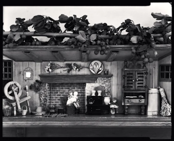 Interior Miniature High Contrast Textured Dramatic