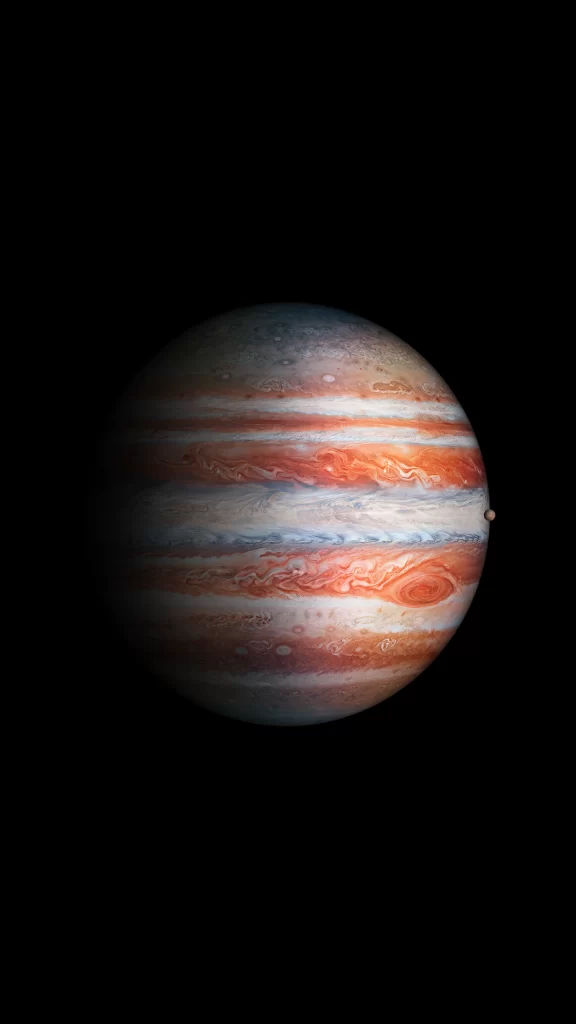 iOS 10 Planets Wallpaper Red 0