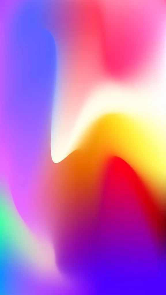 iOS 12 Wallpaper Blue Pink 05