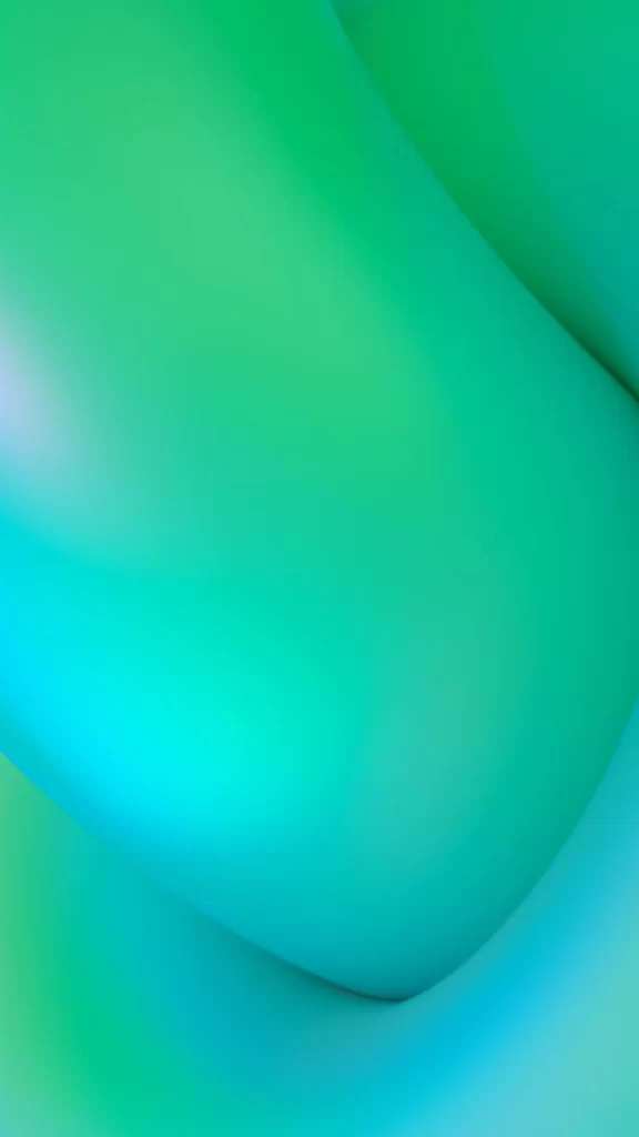 iOS 12 Wallpaper Green Blue Gradient