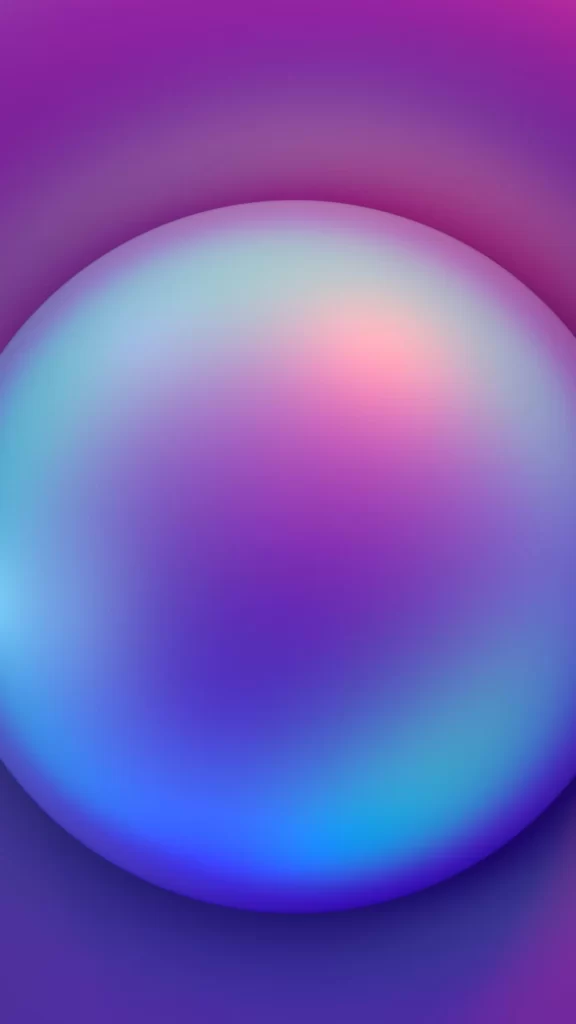 iOS 12 Wallpaper Pink Blue 01