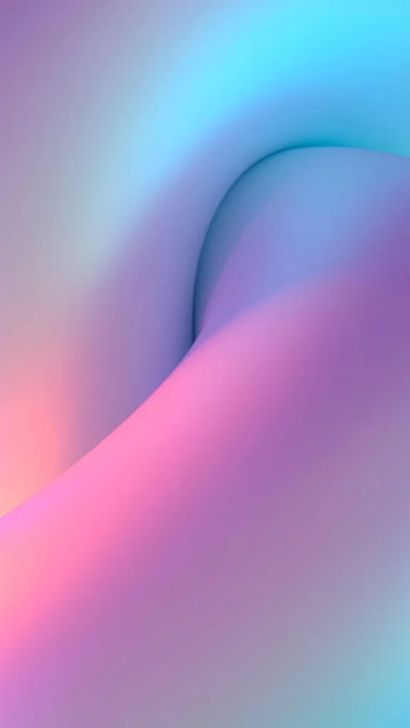 iOS 12 Wallpaper Pink Blue 23