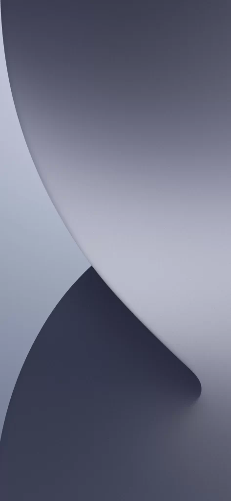 iOS 14 Wallpaper Dark Grey Gradient