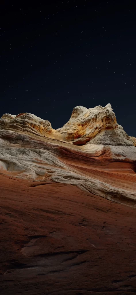 iOS 14 Wallpaper Red Brown Nature
