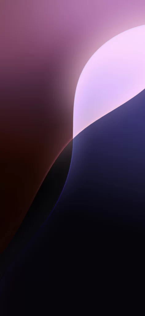 iOS 18 Beta Wallpaper Purple Pink