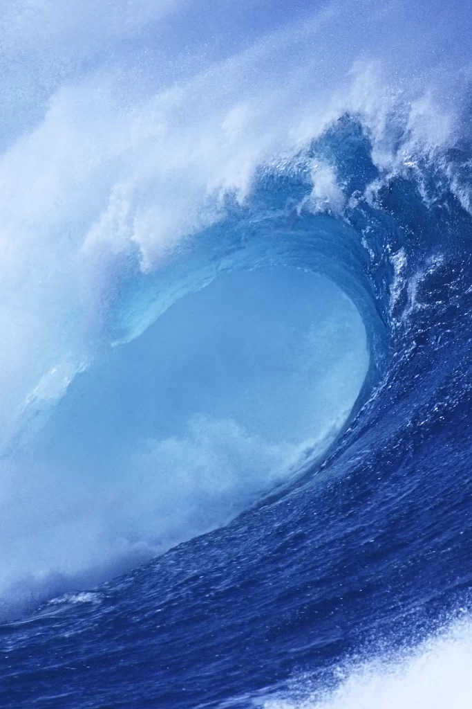 iOS 5 Wallpaper Blue Ocean Nature