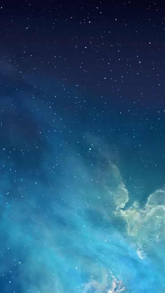 iOS 7 Wallpaper Blue Dark Gradient