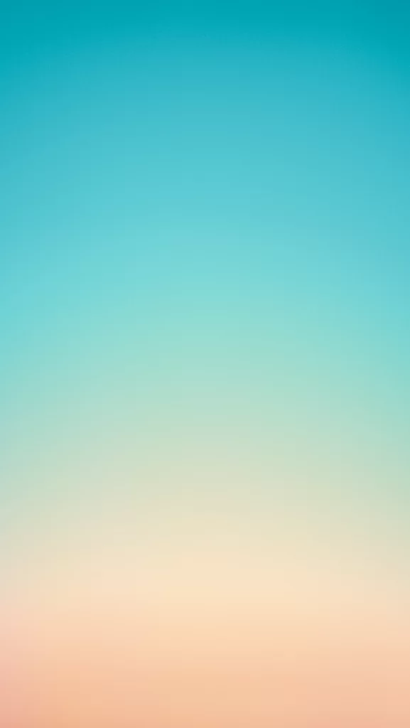 iOS 7 Wallpaper Blue Green Gradient