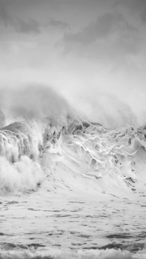 iOS 7 Wallpaper White Gray Nature