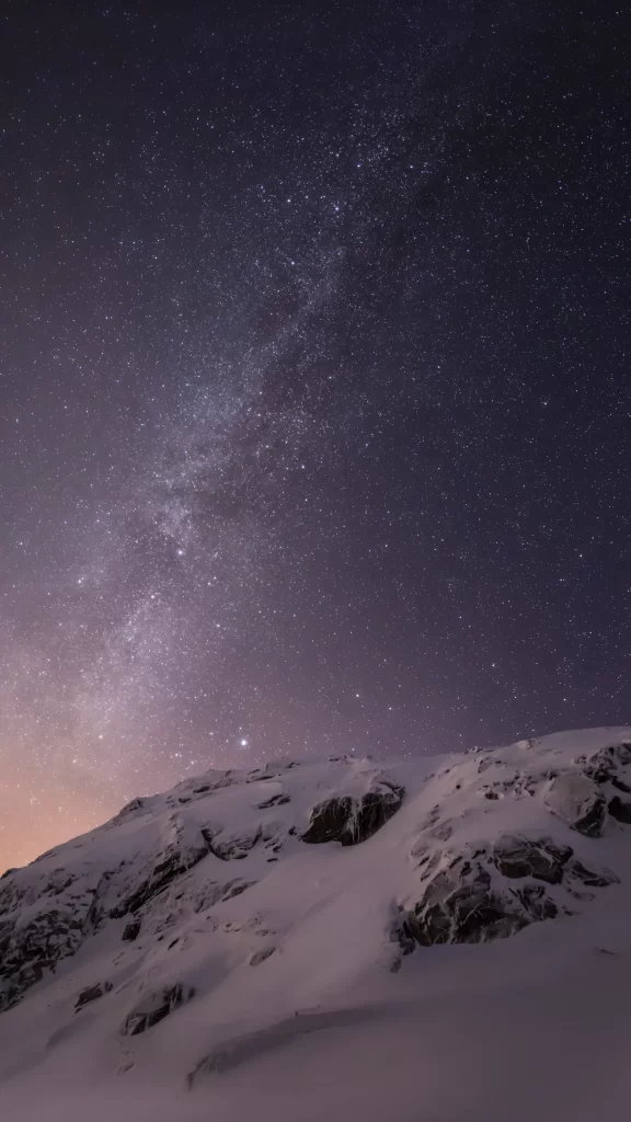 iOS 8 Wallpaper Dark Blue Purple
