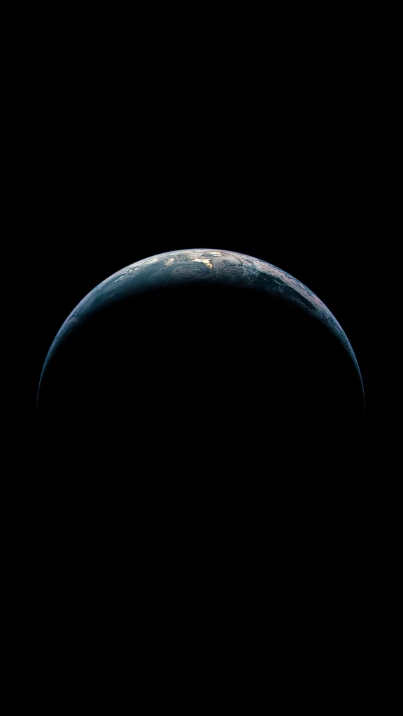 iOS 8 Wallpaper Dark Blue Black