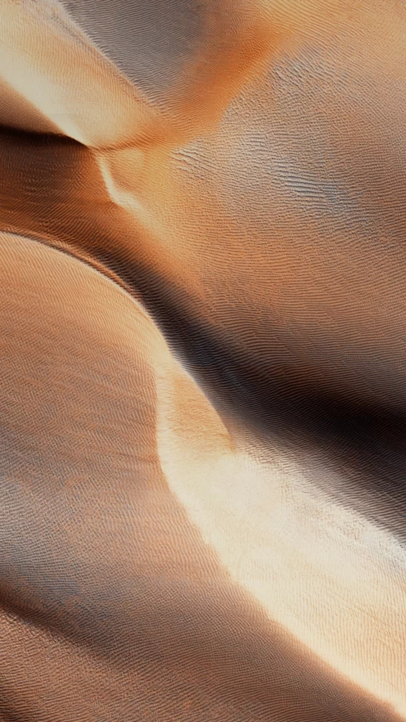 iOS 9 Wallpaper Orange Brown Abstract
