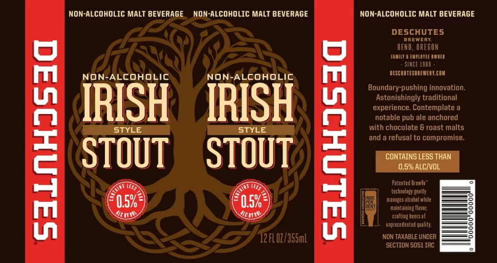 Irish Stout Non Alcoholic Malt Packaging