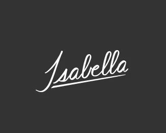 Isabella White Black Signature
