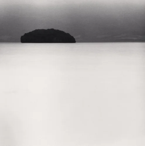 Island Minimalist High Contrast Mysterious Nature