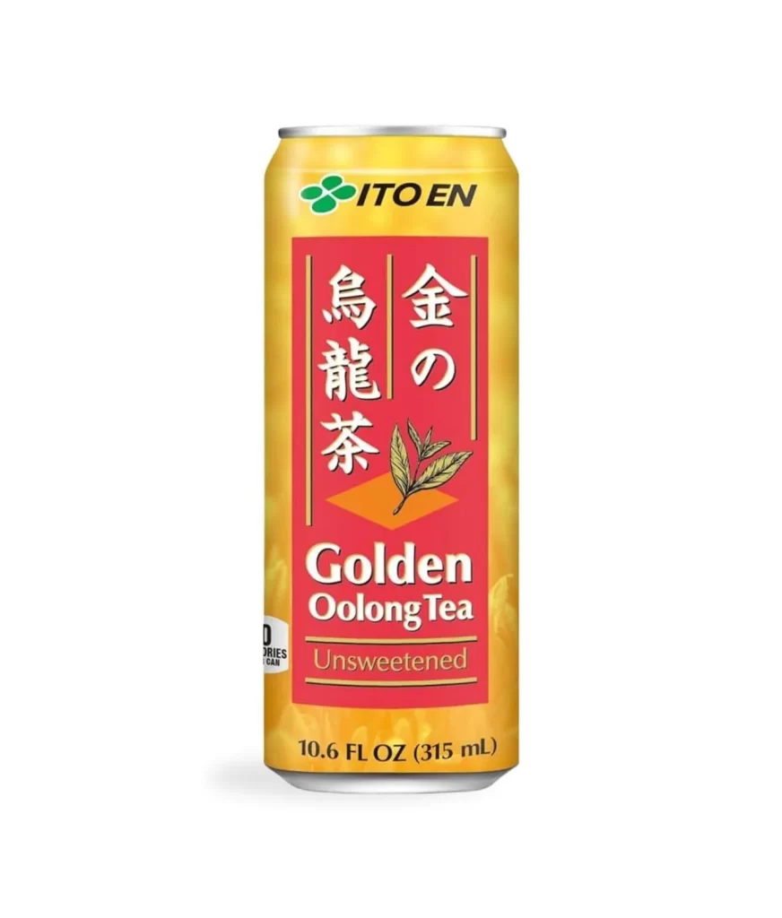 Ito En Golden Oolong Tea (Unsweetened) Can Packaging