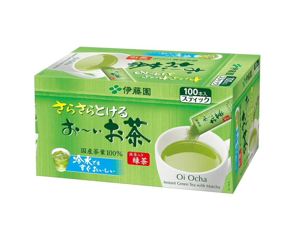 Ito En Instant Green Tea Packaging