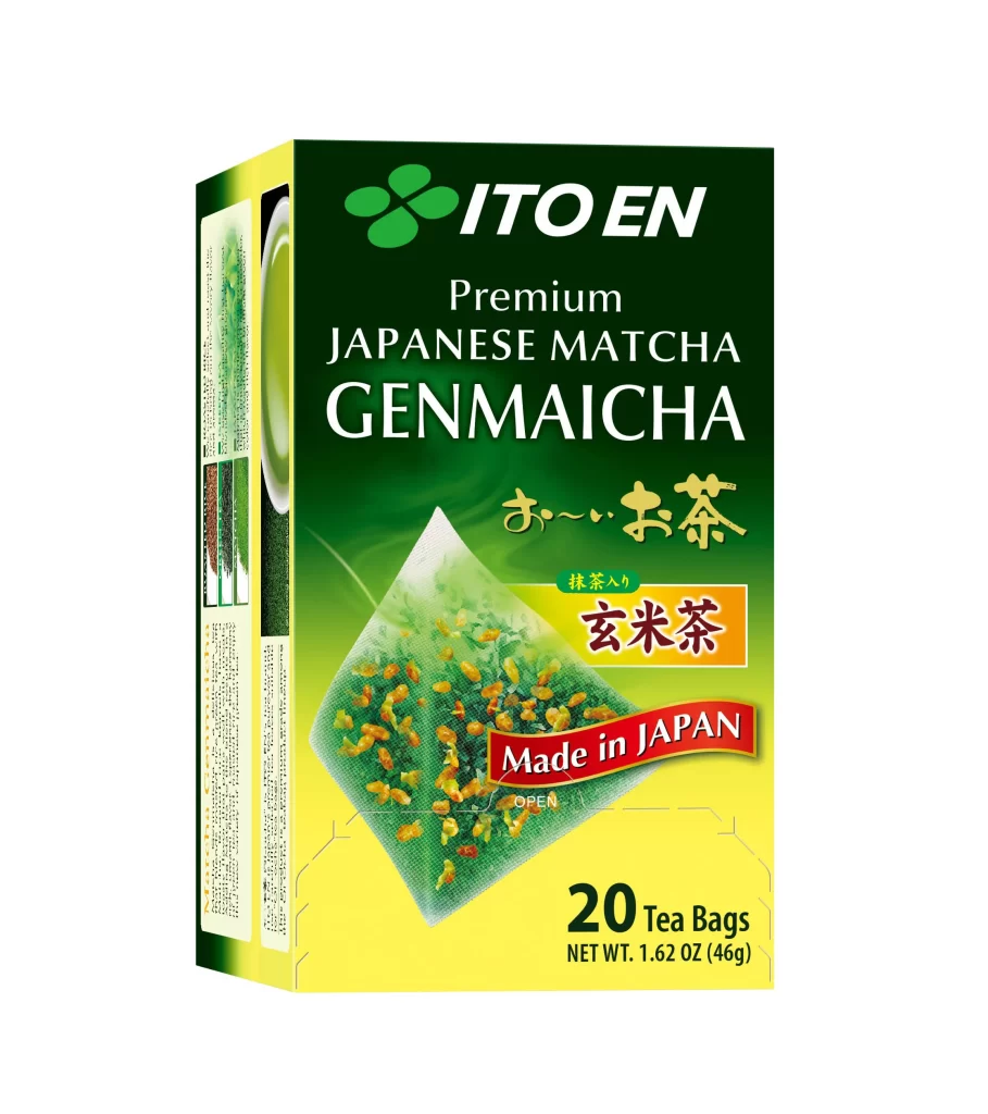 Ito En Japanese Matcha Genmaicha Packaging