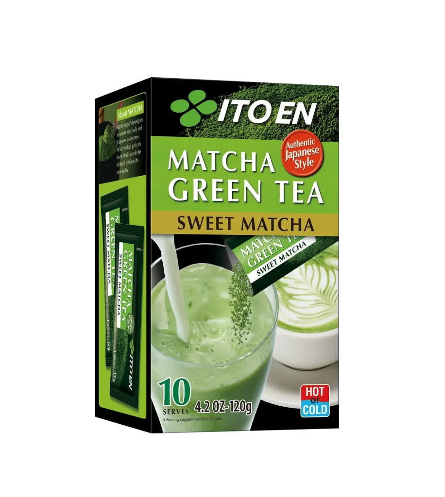 Ito En MATCHA GREEN TEA SWEET Packaging
