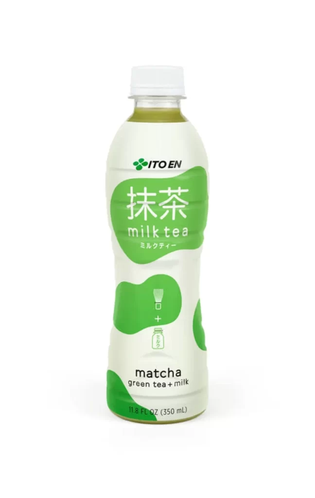Ito En Milk Tea (matcha Green Bottle Packaging