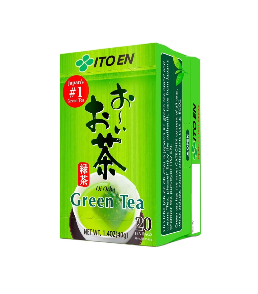 Ito En Oi Ocha Green Tea Packaging