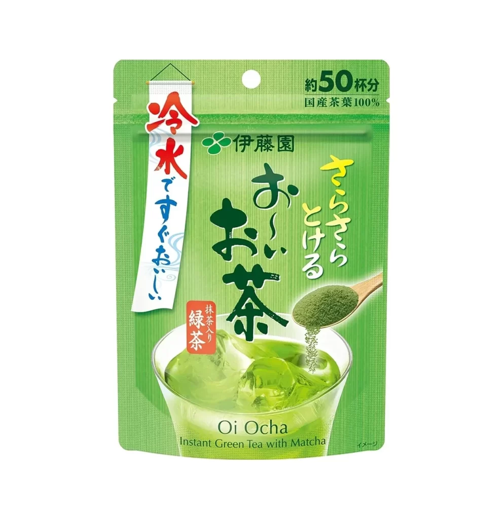 Ito En Oi Ocha Instant Green Packaging