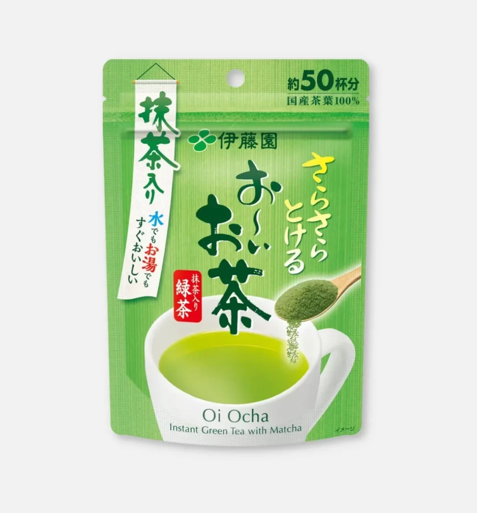 Ito En Oi Ocha Instant Green Packaging 2