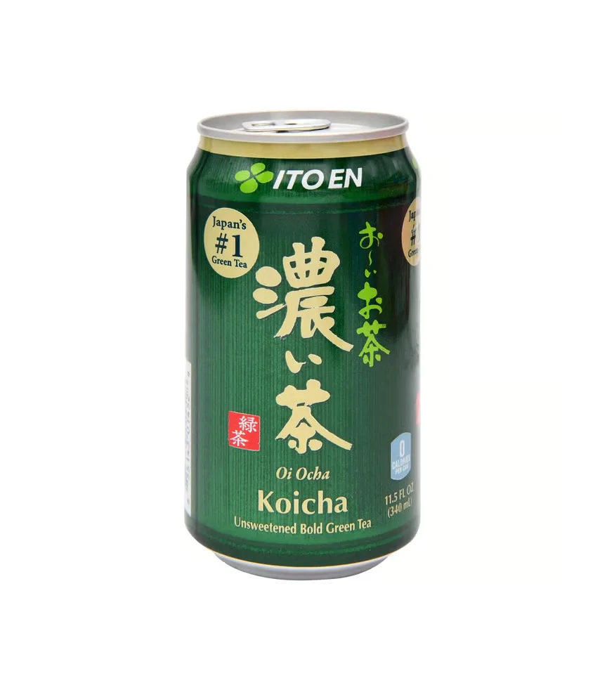 Ito En Oi Ocha Koicha Bold Can Packaging