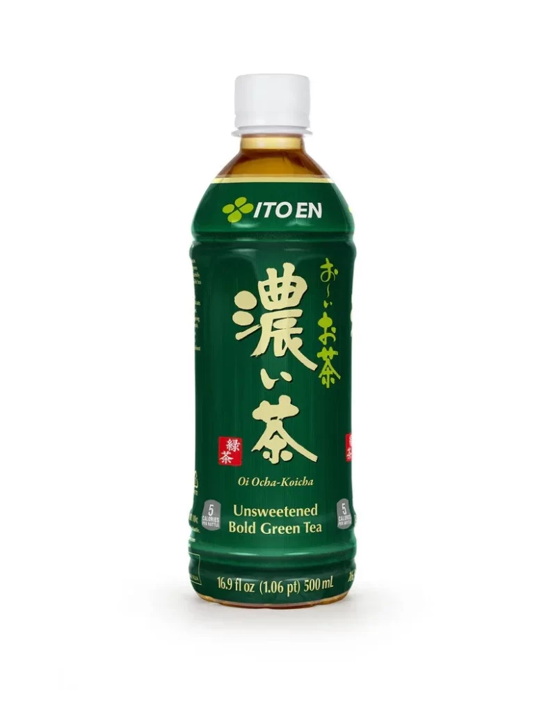 Ito En Oi Ocha-Koicha Bold Green Bottle Packaging