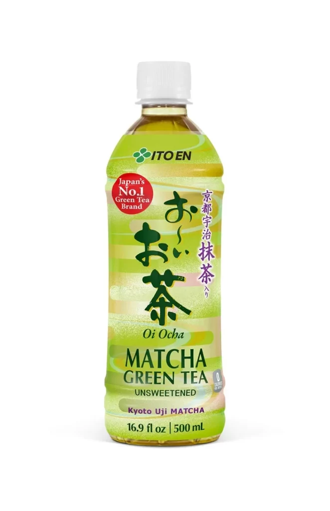 Ito En Oi Ocha Matcha Green Bottle Packaging