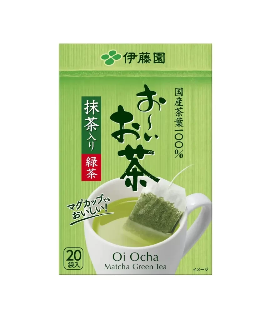 Ito En Oi Ocha Matcha Green Packaging