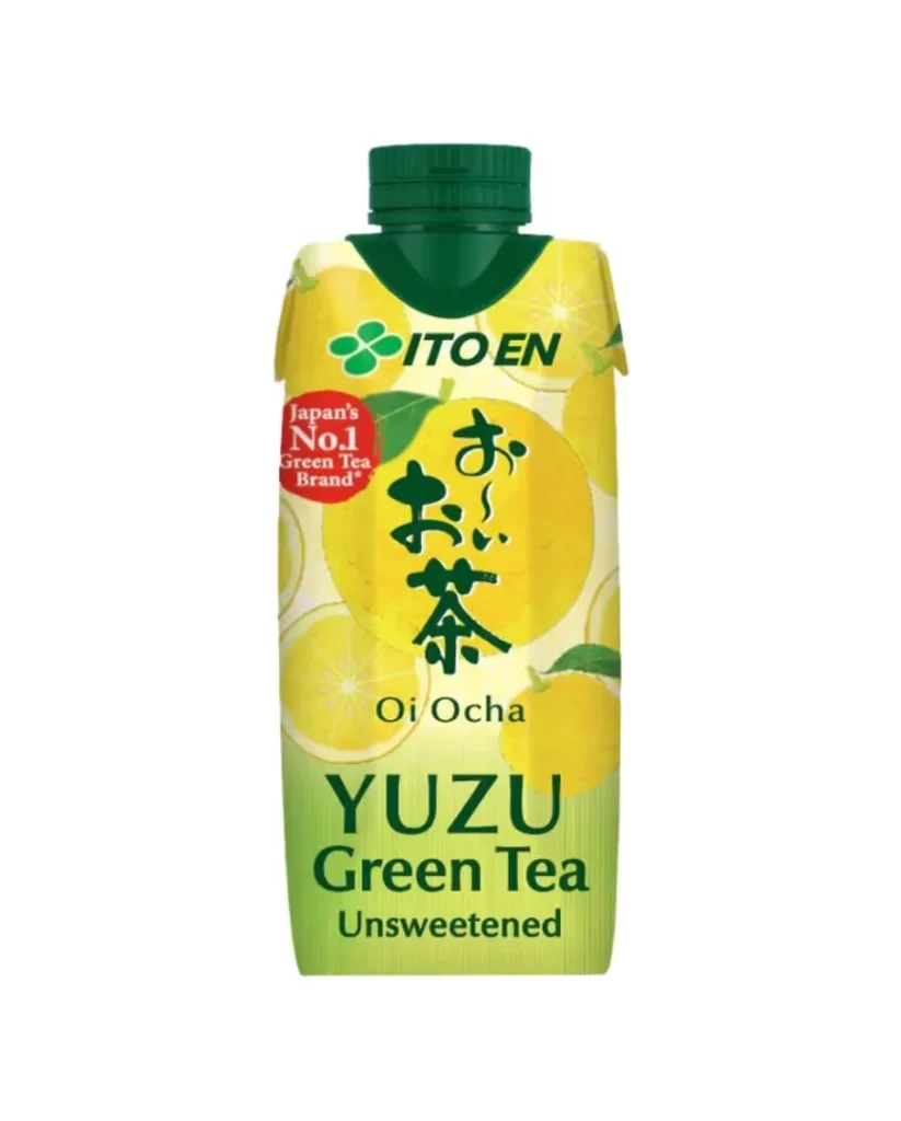 Ito En Oi Ocha Yuzu Green Carton