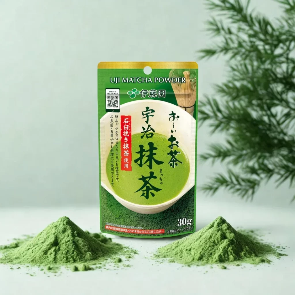 Ito En UJI MATCHA POWDER Packaging