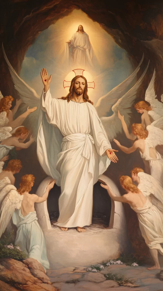 Jesus Ascension White Light Angels 393