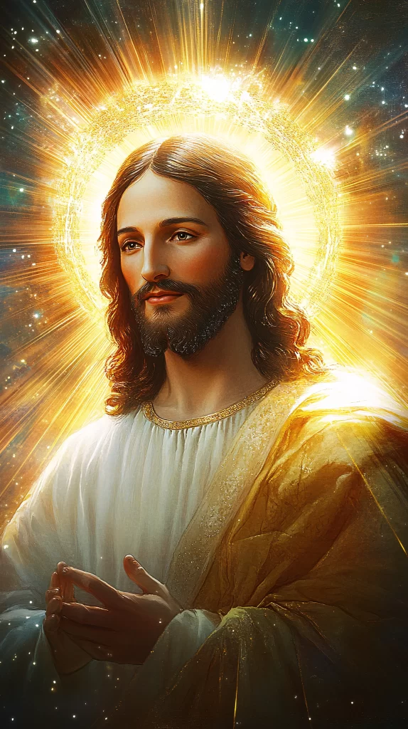 Jesus Halo Light Sky