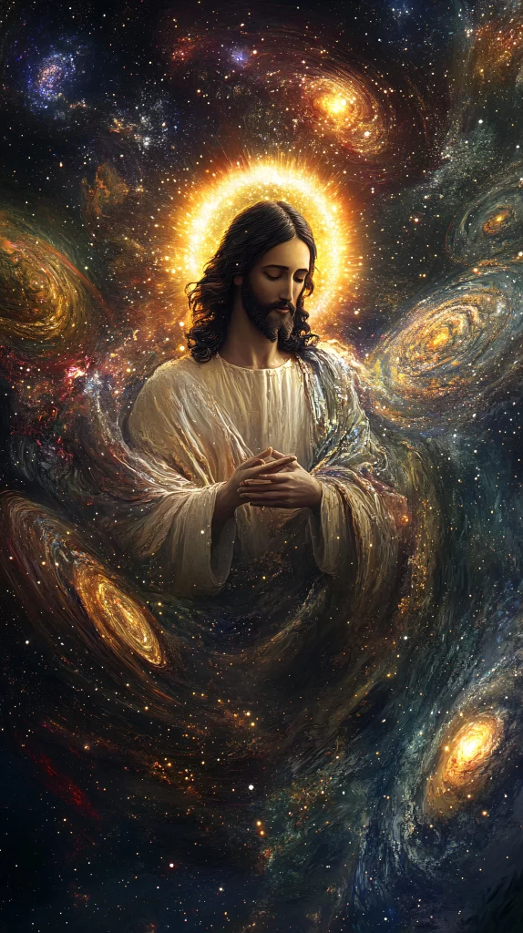 Jesus Prayer Cosmic Light Galaxies