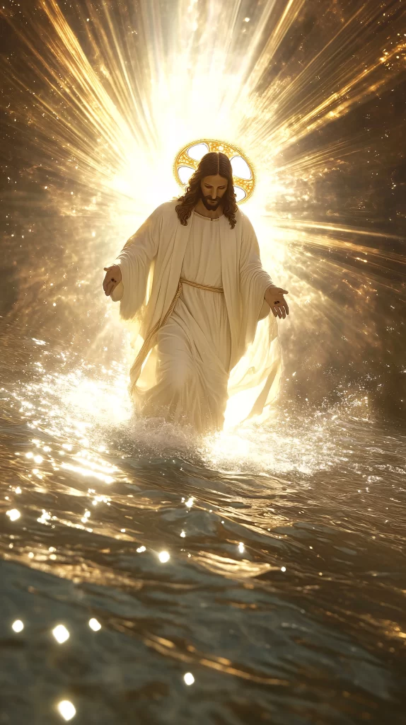 Jesus Water Light Halo 570