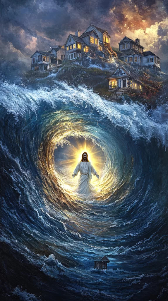 Jesus Water Wave Light Houses 20