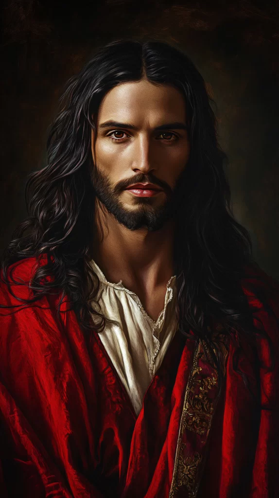 Jesus Worship Red Robe Light 805