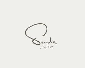 Jewelry Logo Black White Script