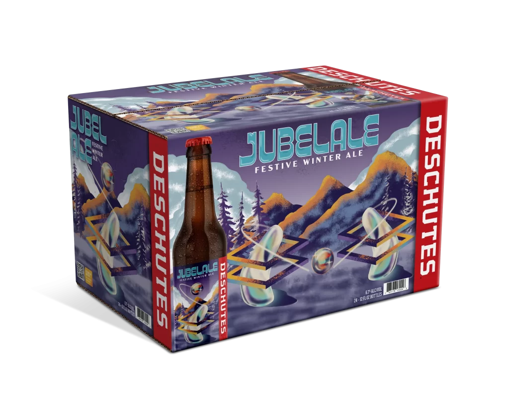 Jubelale Festive Winter Ale Purple Blue