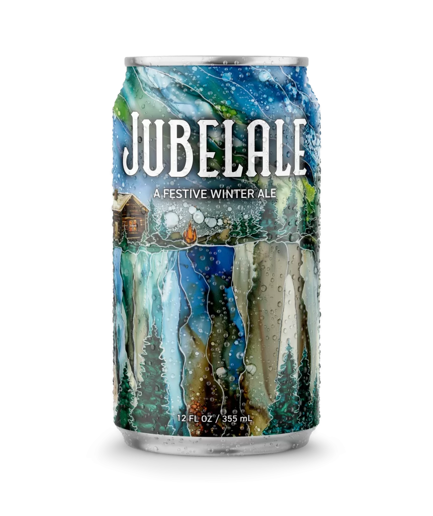 Jubelale Winter Ale Blue Green Festive