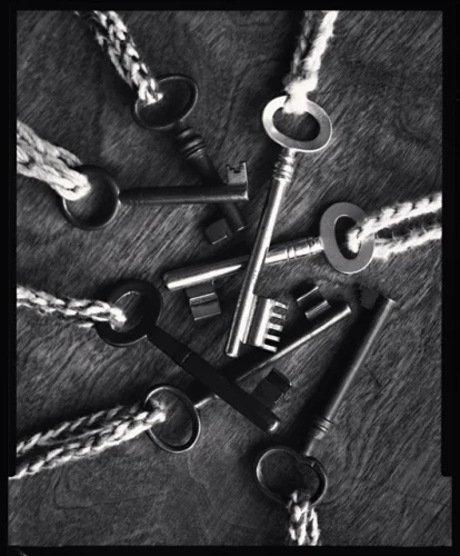 Keys Textured High Contrast Mysterious