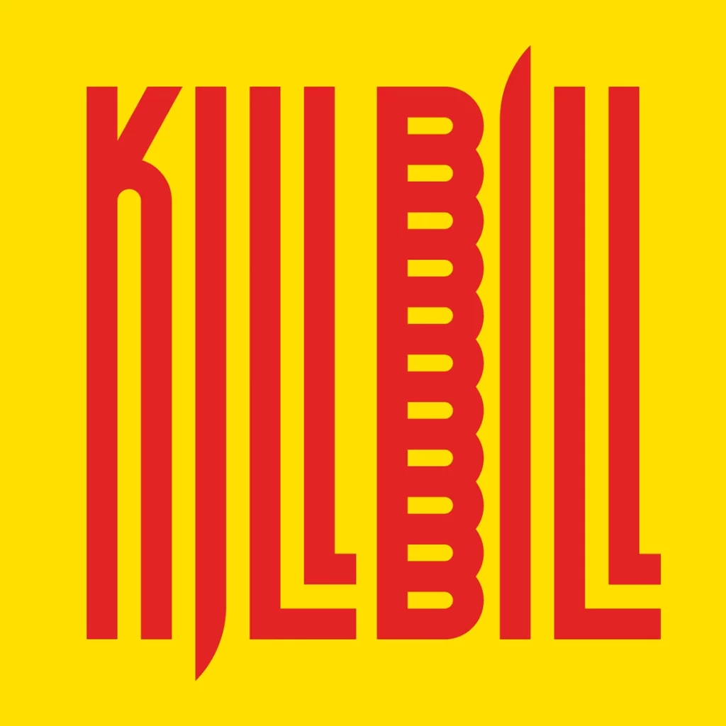 Kill Bill Red Yellow Movie Poster
