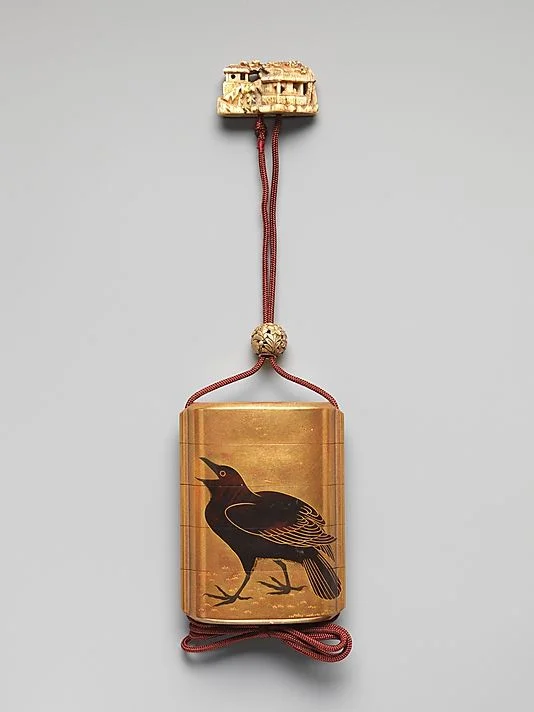 Kimono Bird Landscape